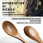 10-Piece Acacia Wood Kitchen Utensil Set